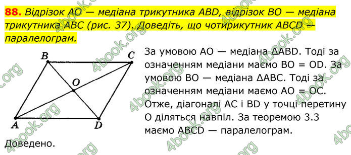 ГДЗ Геометрія 8 клас Мерзляк (2025) ГДЗ Геометрія 8 клас Мерзляк (2025)