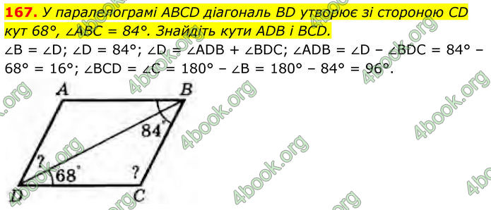 ГДЗ Геометрія 8 клас Бурда (2025)