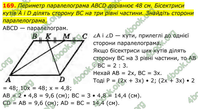 ГДЗ Геометрія 8 клас Бурда (2025)