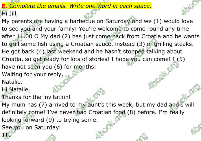 ГДЗ Зошит Англійська мова 8 клас Мітчелл (2025)