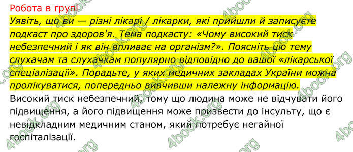 ГДЗ Біологія 8 клас Тагліна (2025)