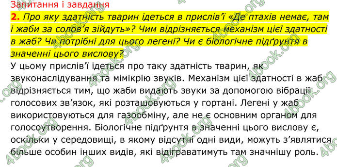 ГДЗ Біологія 8 клас Тагліна (2025)