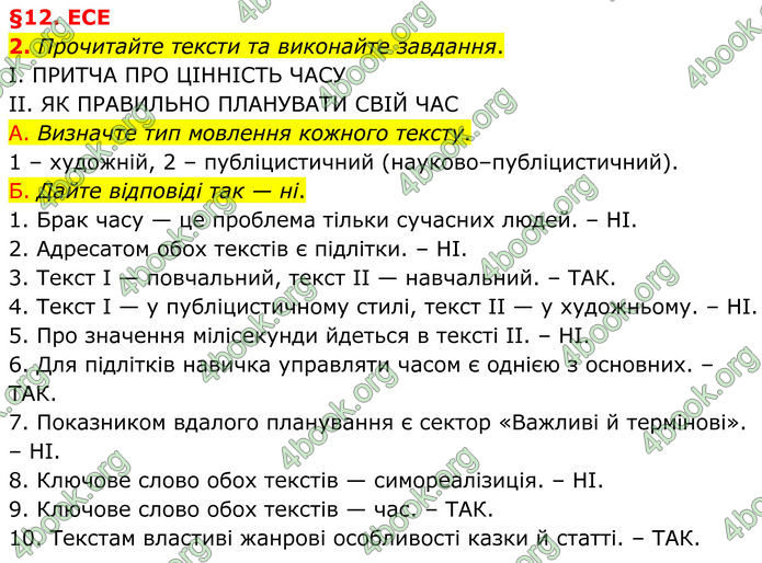 ГДЗ Українська мова 8 клас Авраменко (2025)