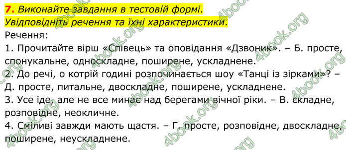 ГДЗ Українська мова 8 клас Авраменко (2025)