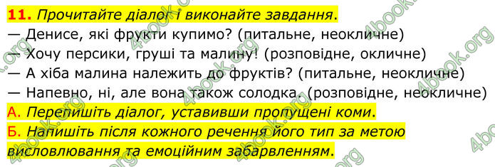 ГДЗ Українська мова 8 клас Авраменко (2025)