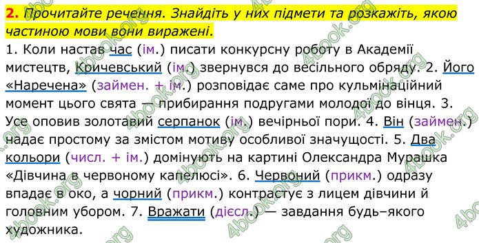 ГДЗ Українська мова 8 клас Авраменко (2025)