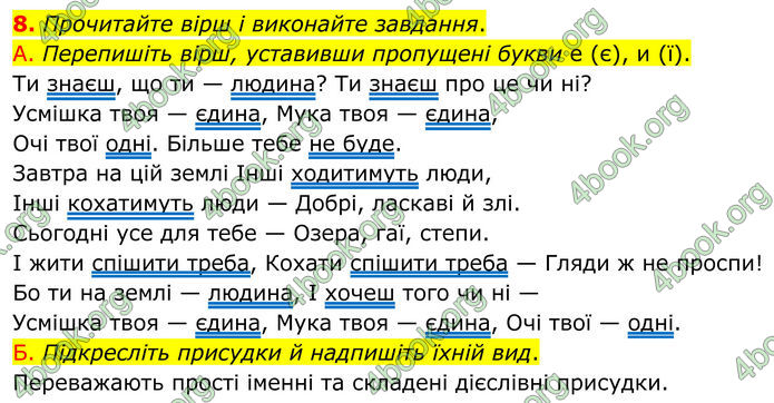 ГДЗ Українська мова 8 клас Авраменко (2025)