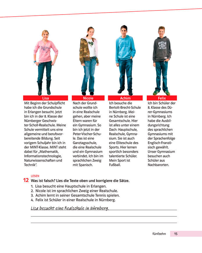 Підручник Німецька мова 8 клас Басай (2025)