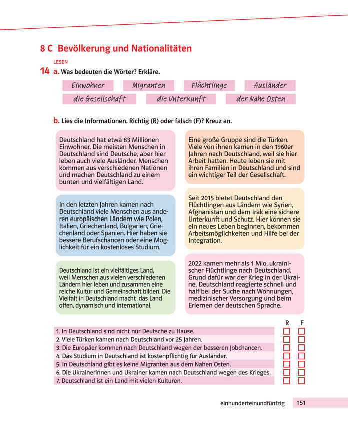 Підручник Німецька мова 8 клас Басай (2025)
