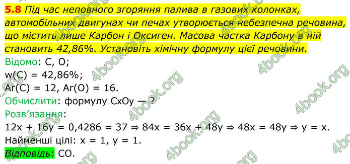 ГДЗ Зошит Хімія 8 клас Григорович (2025)