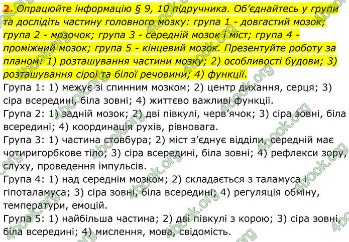 ГДЗ Зошит Біологія 8 клас Кулініч (2025)