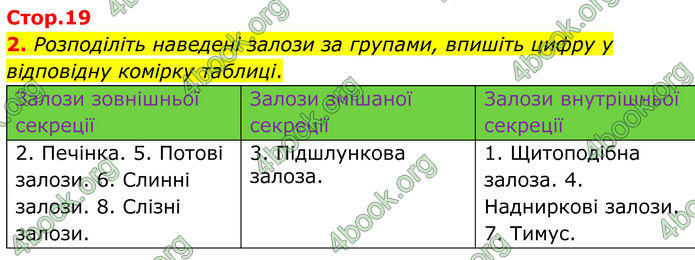 ГДЗ Зошит Біологія 8 клас Кулініч (2025)