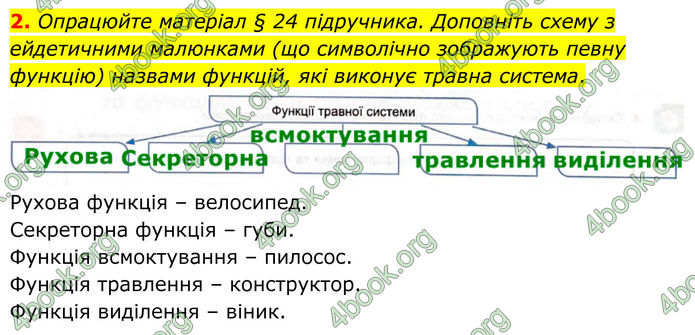ГДЗ Зошит Біологія 8 клас Кулініч (2025)