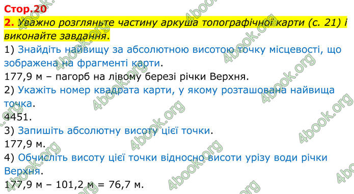 ГДЗ Зошит практичні Географія 8 клас Довгань (2025)
