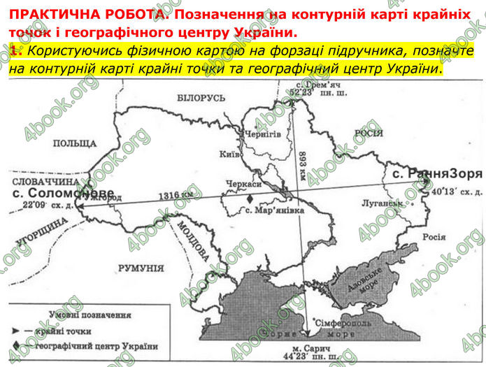ГДЗ Зошит Географія 8 клас Гільберг (2025)