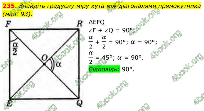 ГДЗ Геометрія 8 клас Бурда (2025)