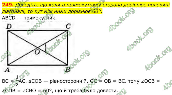 ГДЗ Геометрія 8 клас Бурда (2025)