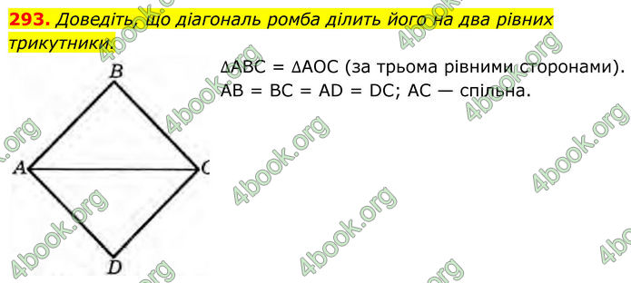 ГДЗ Геометрія 8 клас Бурда (2025)