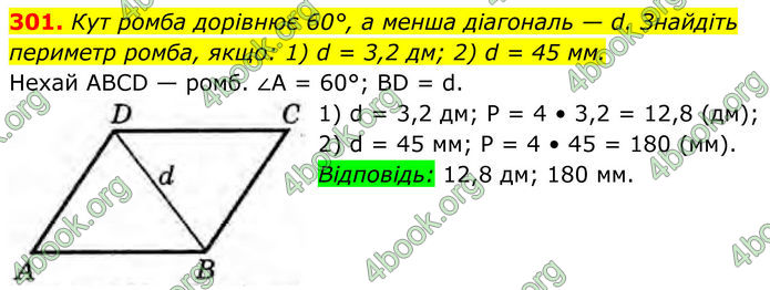 ГДЗ Геометрія 8 клас Бурда (2025)