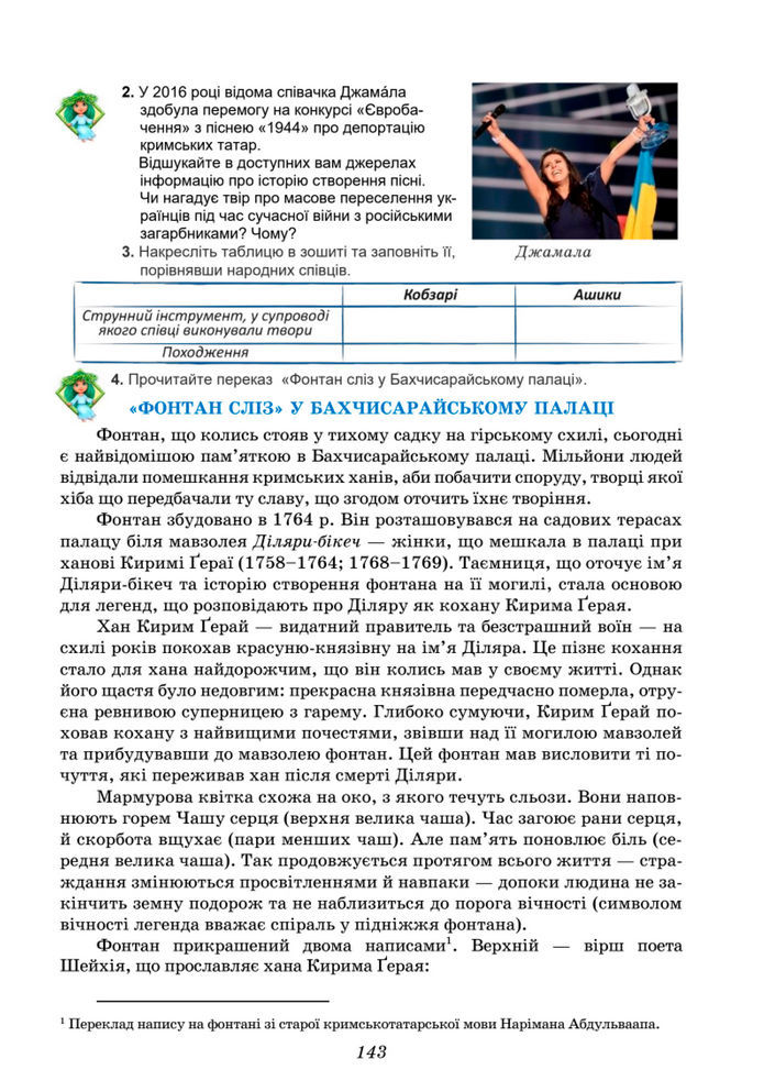Підручник Українська література 8 клас Калинич (2025)