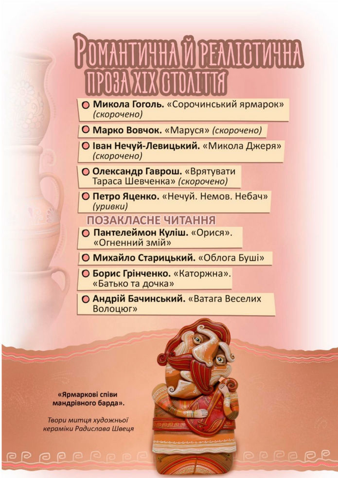 Підручник Українська література 8 клас Калинич (2025)