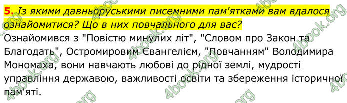 ГДЗ Українська література 8 клас Калинич