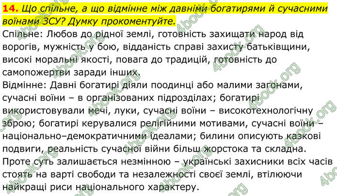 ГДЗ Українська література 8 клас Калинич