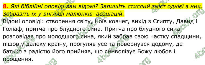 ГДЗ Українська література 8 клас Калинич