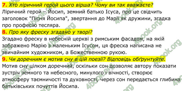 ГДЗ Українська література 8 клас Калинич
