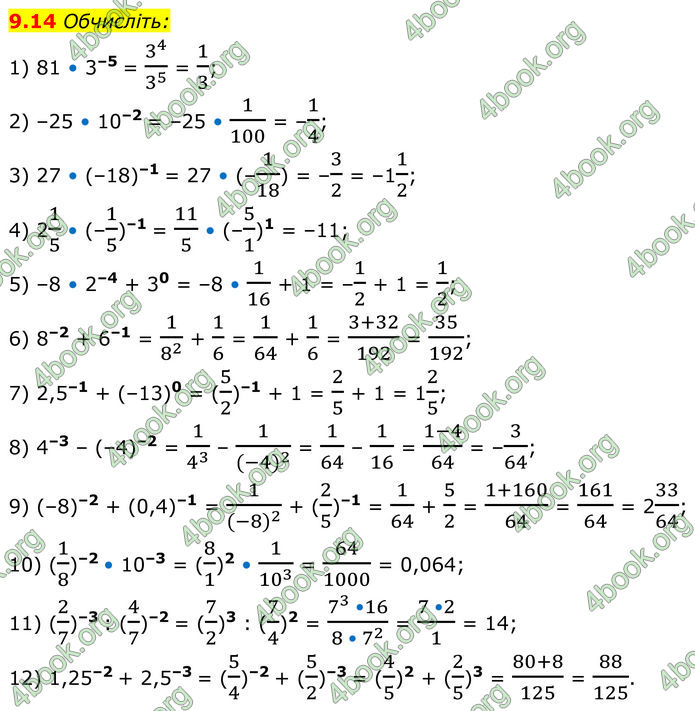 ГДЗ Алгебра 8 клас Істер (2025)