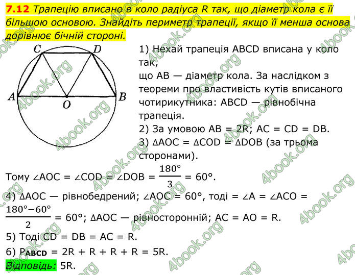 ГДЗ Геометрія 8 клас Істер (2025)