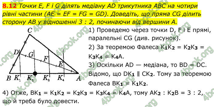 ГДЗ Геометрія 8 клас Істер (2025) ГДЗ Геометрія 8 клас Істер (2025)