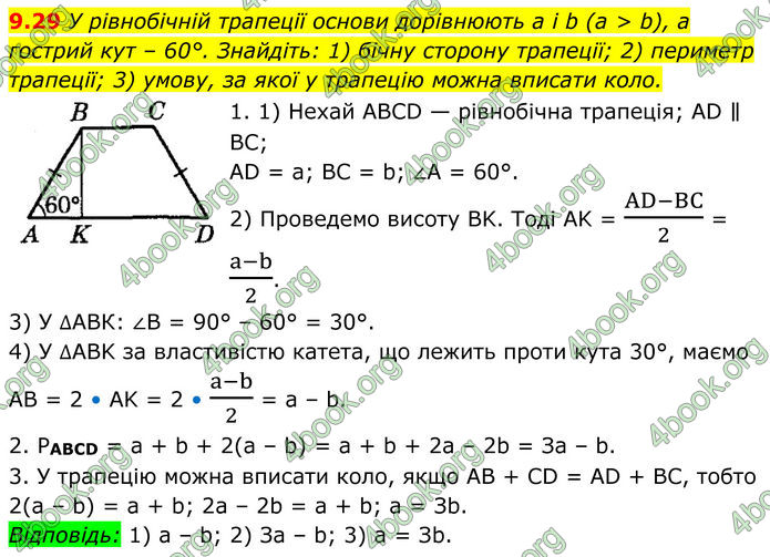 ГДЗ Геометрія 8 клас Істер (2025) ГДЗ Геометрія 8 клас Істер (2025)