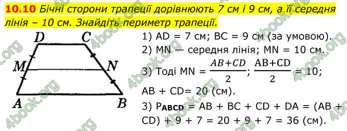 ГДЗ Геометрія 8 клас Істер (2025)