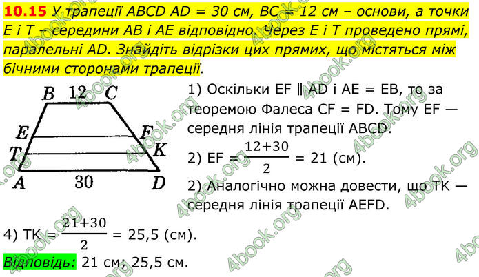 ГДЗ Геометрія 8 клас Істер (2025)