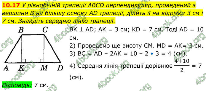ГДЗ Геометрія 8 клас Істер (2025)