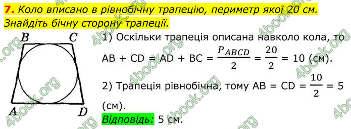 ГДЗ Геометрія 8 клас Істер (2025)
