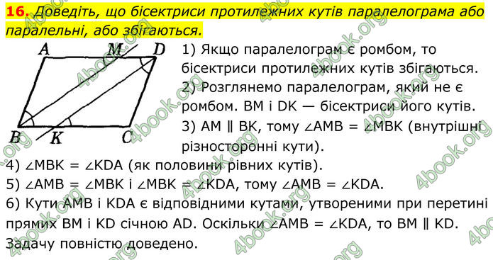 ГДЗ Геометрія 8 клас Істер (2025)