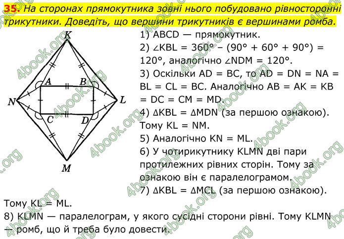 ГДЗ Геометрія 8 клас Істер (2025)