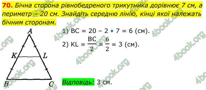 ГДЗ Геометрія 8 клас Істер (2025)