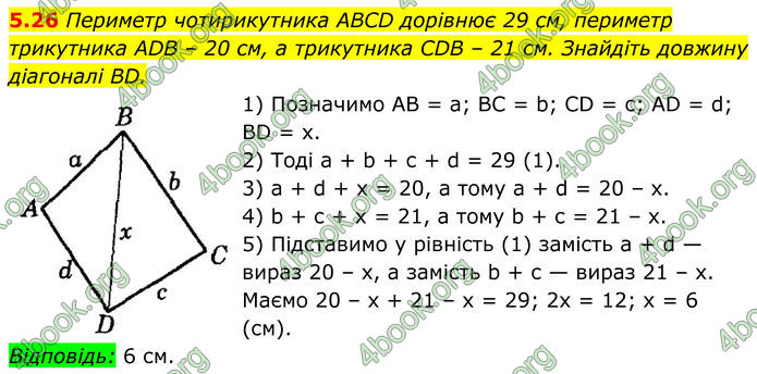 ГДЗ Математика 8 клас Істер (2025) - 1 ЧАСТИНА