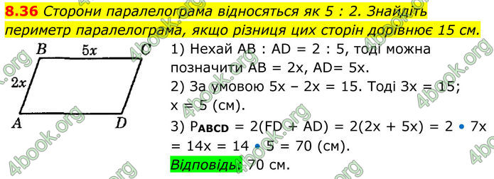 ГДЗ Математика 8 клас Істер (2025) - 1 ЧАСТИНА