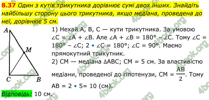 ГДЗ Математика 8 клас Істер (2025) - 1 ЧАСТИНА