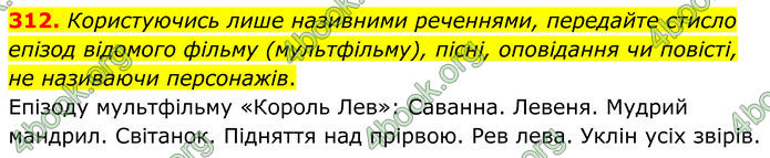 ГДЗ Українська мова 8 клас Заболотний (2025)