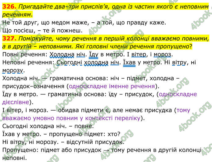 ГДЗ Українська мова 8 клас Заболотний (2025)