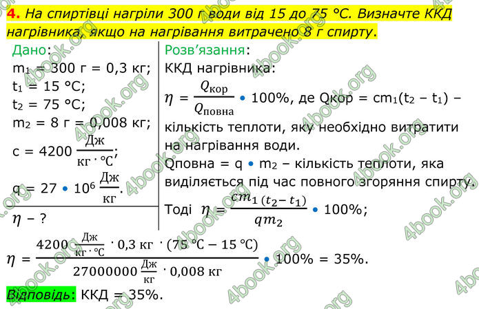 ГДЗ Фізика 8 клас Бар'яхтар (2025)
