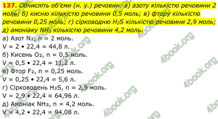 ГДЗ Хімія 8 клас Григорович (2025)