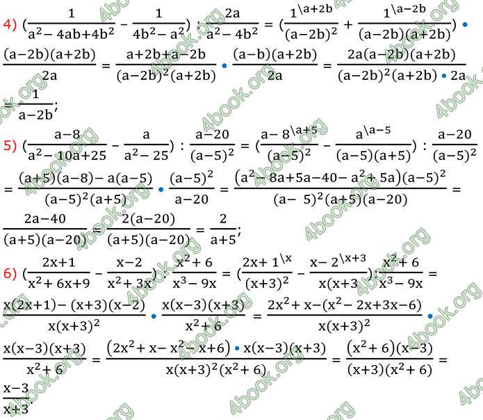 ГДЗ Алгебра 8 клас Мерзляк (2025)