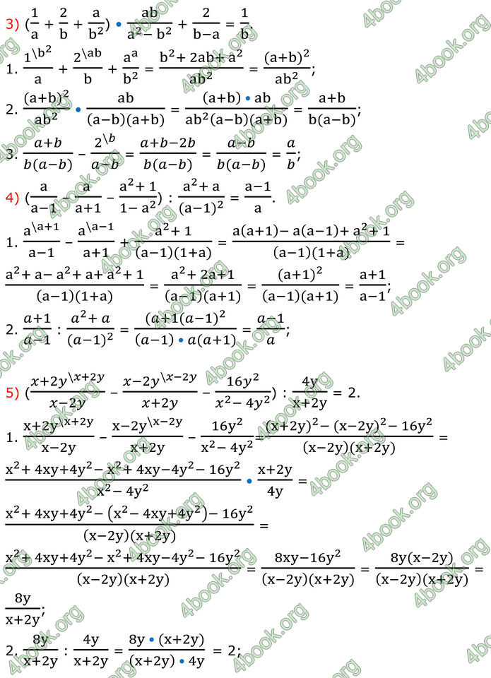 ГДЗ Алгебра 8 клас Мерзляк (2025)