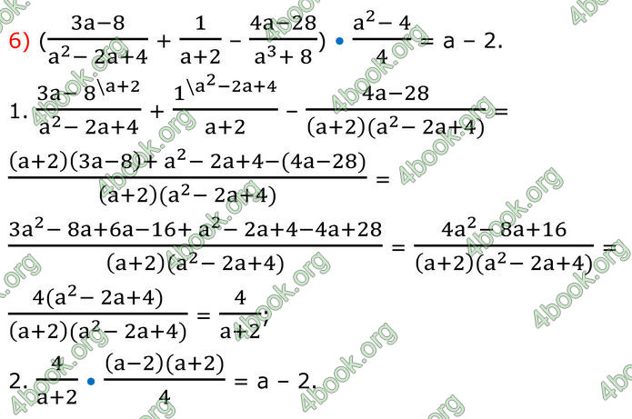 ГДЗ Алгебра 8 клас Мерзляк (2025)